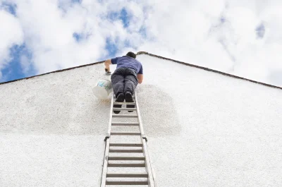 Peinture extérieure au Pin-au-Haras — façades et ravalement